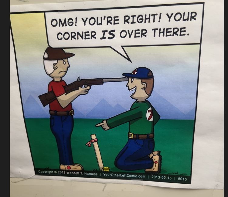 Illustration Of A Man Pointing A Gun